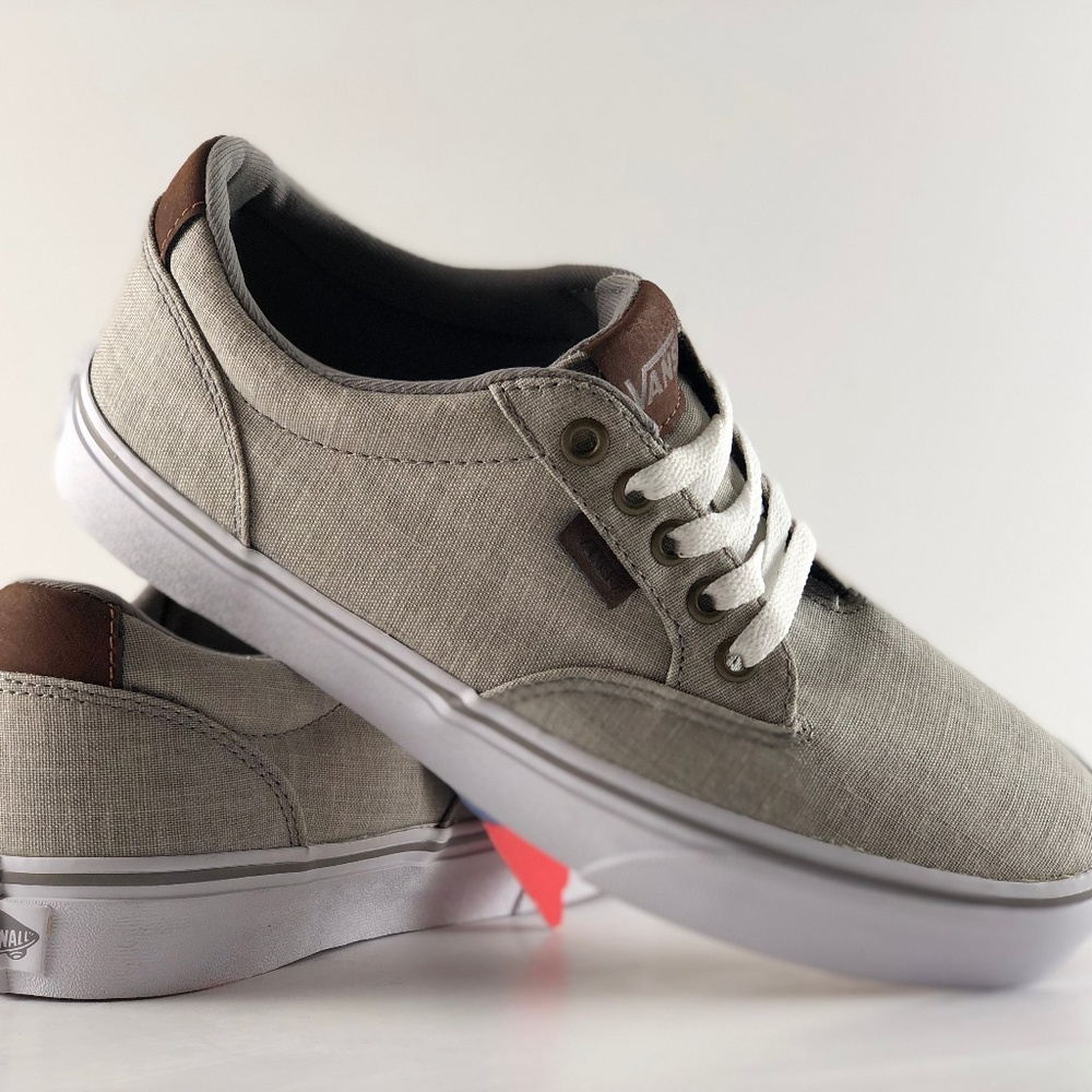 Vans Winston Deluxe S18 C&L Frost Gray/White Sneakers